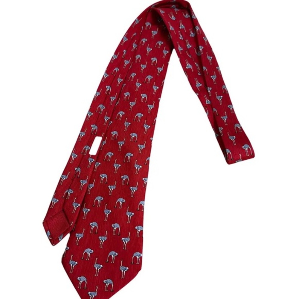 RARE Authentic Hermés 100% SILK tie